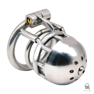 Cage de chasteté métallique Erosyl pour testicules