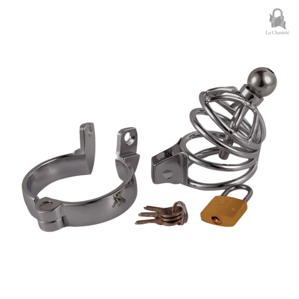 Accessoire de chasteté avec plug urétral intégré