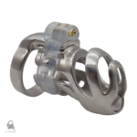 Cage de chasteté métallique Lovindor pour bondage
