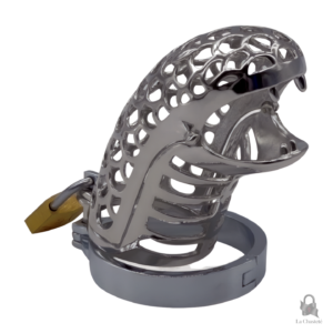 Cage de chasteté métallique Cobra pour un contrôle total
