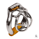Cage de chasteté courte 4 cm en métal - Mavorith