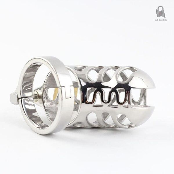 Cage de chasteté fer, accessoire discret