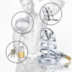 Accessoire de chasteté en métal, sécurité et confort