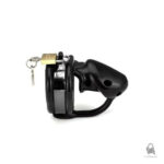 Cage de chasteté silicone, design discret et confortable