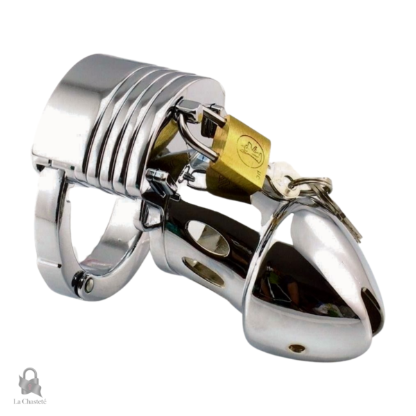 Cage de chasteté métal réglable - Lysorix