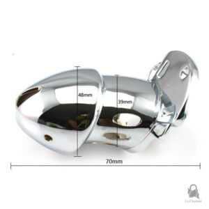 Cage de chasteté métal robuste pour une utilisation durable
