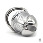 Cage de chasteté en métal pour usage extérieur