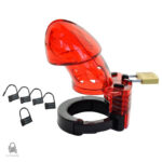 Cage de chasteté confortable et ajustable