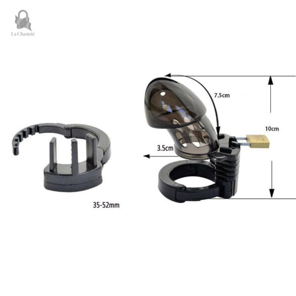 Cage de chasteté sur mesure pour un ajustement parfait