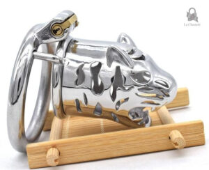 Design élégant de la cage de chasteté Tigre