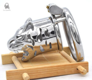 Cage de chasteté durable et sécurisée en métal