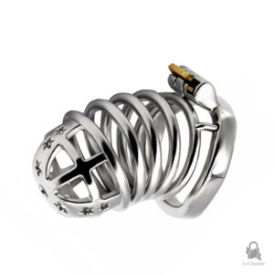 Accessoire de chasteté en métal pour plaisir
