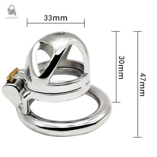 Castrat Aerond, cage de chasteté sécurisée et durable