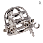 Cage de chasteté cloutée pour contrôle masculin