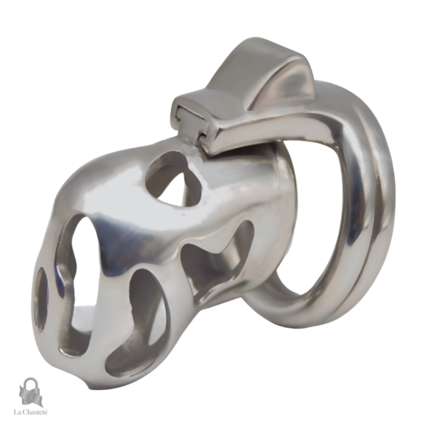 Cage de chasteté métallique pour un confort optimal