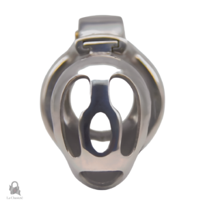 Cage de chasteté Lorenth, design coudé innovant