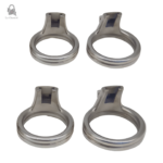 Accessoire de chasteté en métal pour une protection sûre