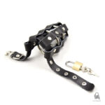 Accessoire de chasteté en cuir, confort et sécurité