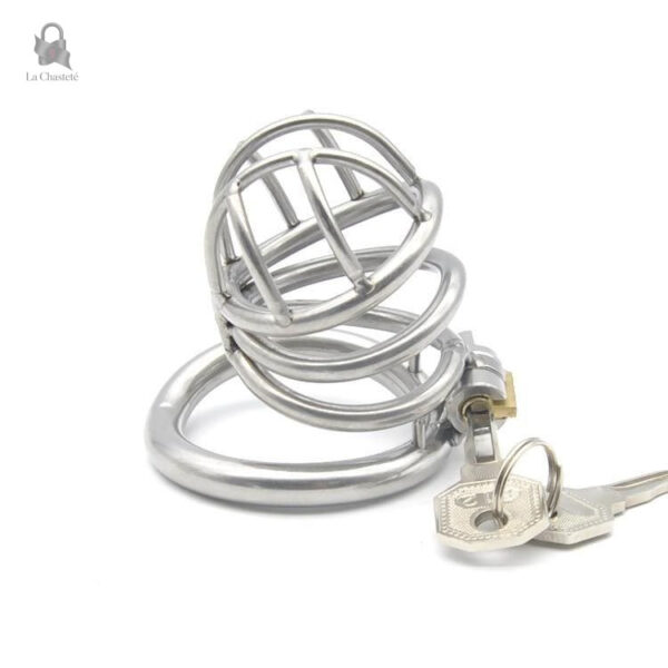 Accessoire de chasteté en acier inoxydable, 50 mm