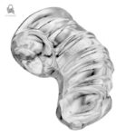 Cage de chasteté en silicone, facile à nettoyer et à entretenir