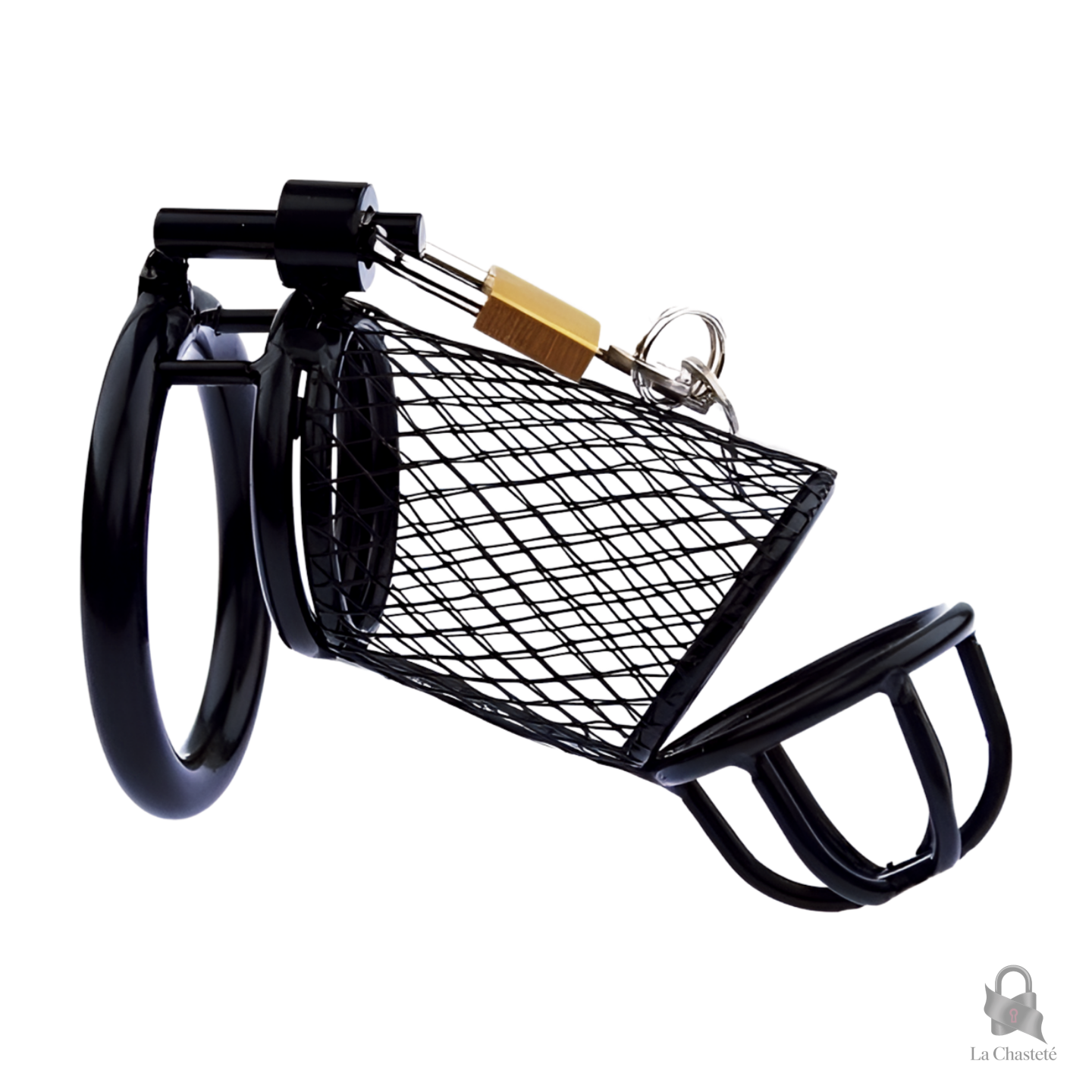 Cage de chasteté ergonomique Feronil en métal