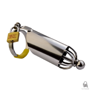 Cage de chasteté métal grande taille Myronyx