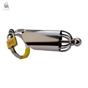 Cage de chasteté en métal pour un confort optimal