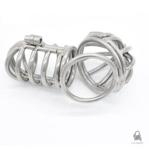Cage de chasteté en métal, version robuste et durable