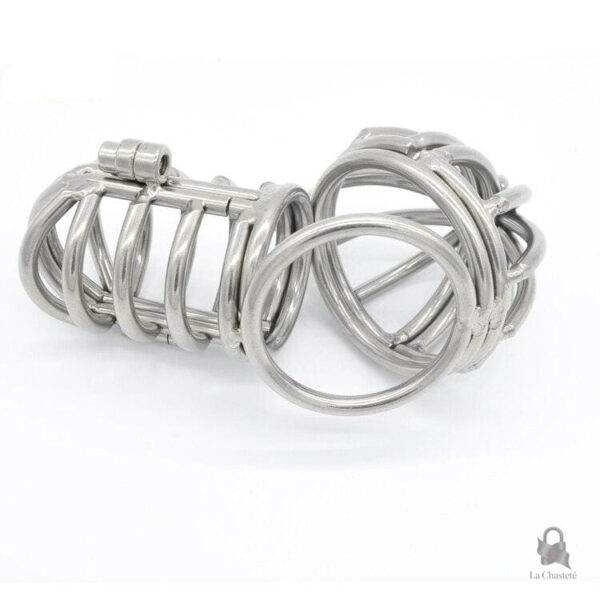 Cage de chasteté en métal, version robuste et durable