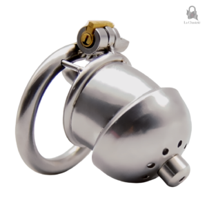 Cage de chasteté haut de gamme en métal - Ferynox