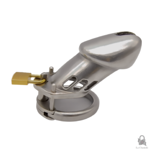 Cage de chasteté pour homme en métal durable
