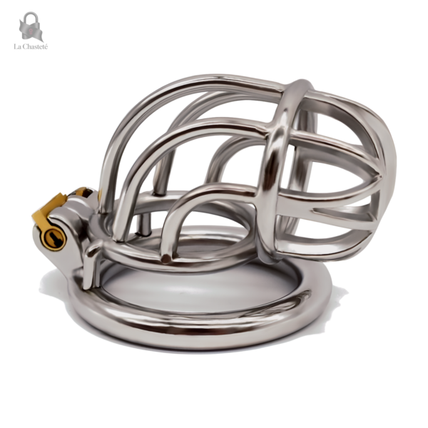 Cage de chasteté en inox Kerondor