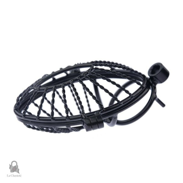 Cage de chasteté en métal pour un confort optimal