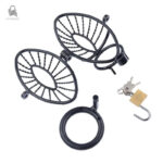 Cage de chasteté Feronis : design robuste et élégant