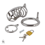 Accessoire de chasteté en métal pour une expérience unique