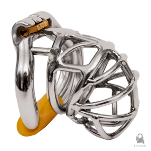 Cage de chasteté en métal 6 cm - Lytheris