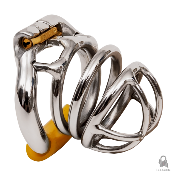 Cage de chasteté métal courte Zeryn