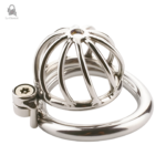 Cage de chasteté en métal, design léger et confortable