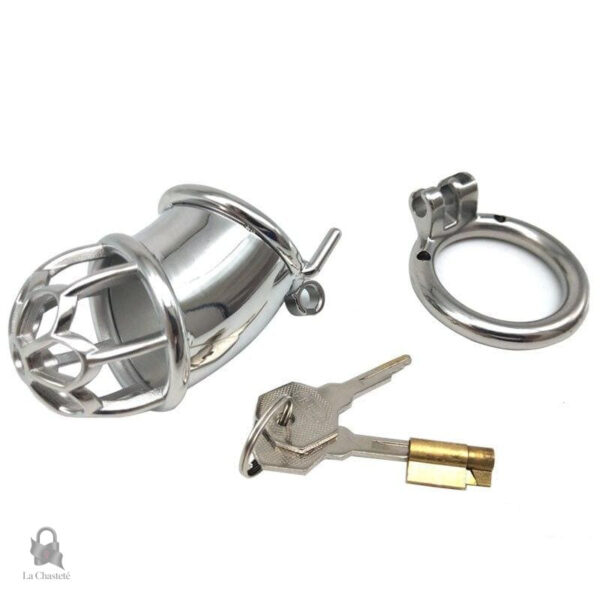 Cage de chasteté métal, confort et discrétion
