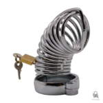 Cage de chasteté en métal pour un contrôle sécurisé