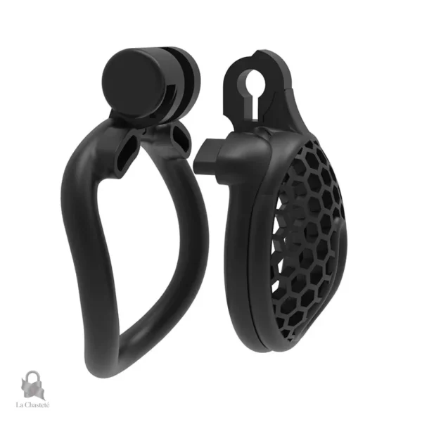Cage de chasteté silicone pour un confort discret