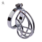 Cage de chasteté pénienne en métal - Solvion