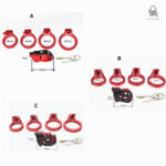 Cage de chasteté légère en plastique, pratique