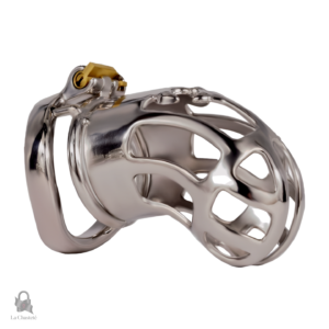 Cage de chasteté en métal, design pour un confort optimal