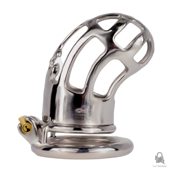Cage de chasteté durable en métal, sécurité garantie