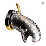 Cage de chasteté Serpent en métal pour un contrôle discret