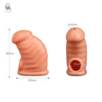 Accessoire de chasteté Velornis, silicone flexible