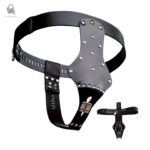 Ceinture chasteté en cuir pour femme