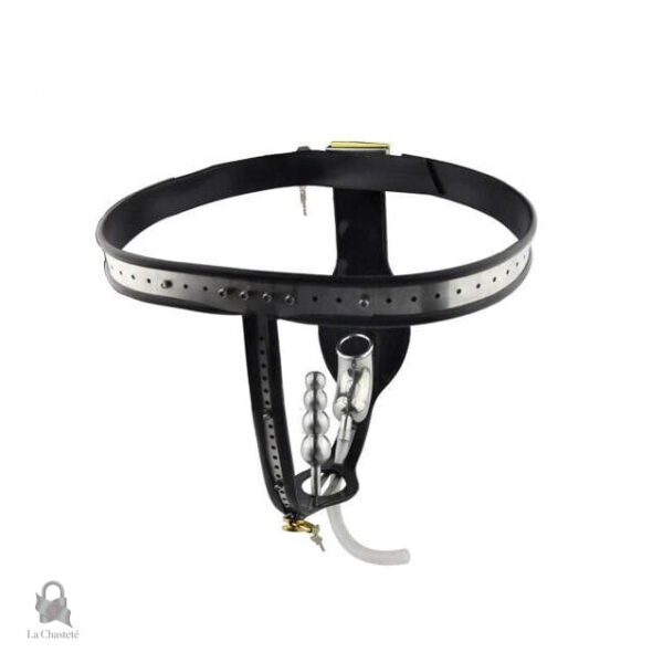 Accessoire de chasteté robuste en acier inoxydable