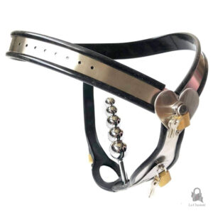 Accessoire de chasteté féminine en métal